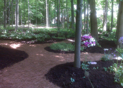 Mulching by A Kut Above in Beavercreek, Ohio. Large